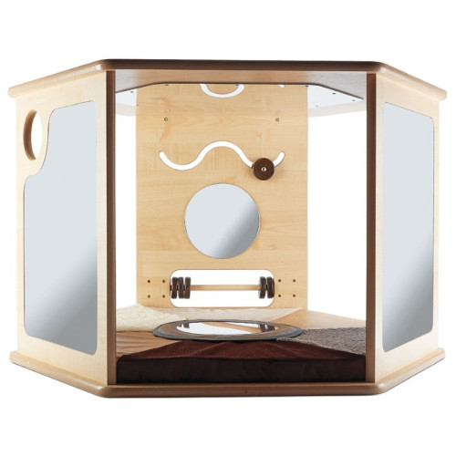 Ilot bébé avec miroirs sécurisés
