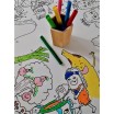Table à colorier enfant