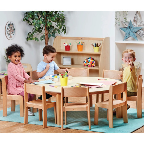 Grande table ronde Millhouse et 8 chaises T0 ou T1