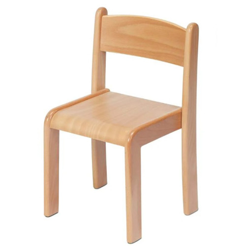 Table rectangle et chaises bois pour enfants