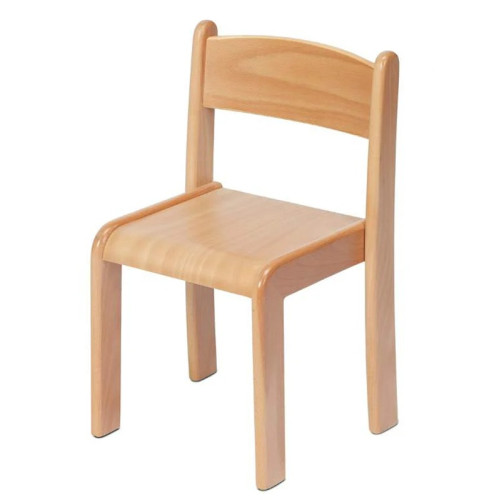 Table ronde et chaises bois pour enfants