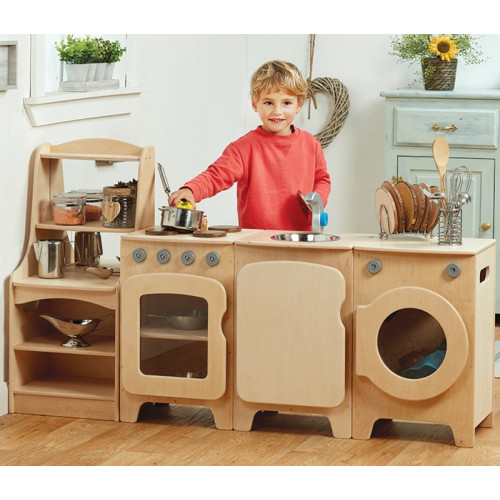 Ensemble cuisine en bois enfant