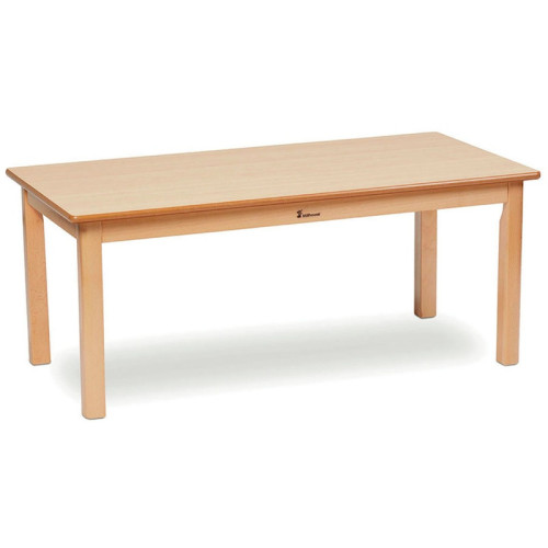 Table rectangle et 4 fauteuils pour crèche