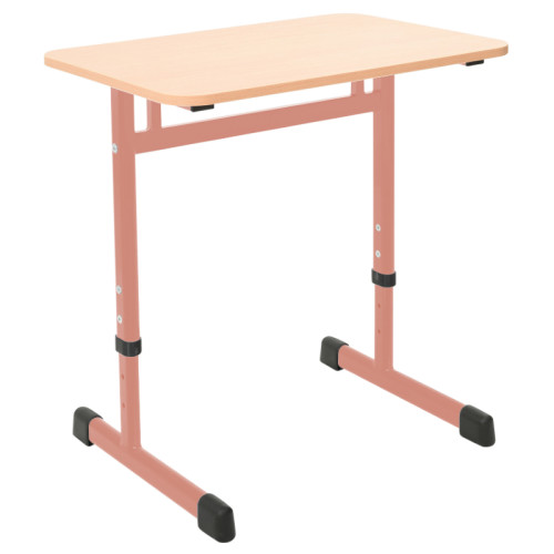 Table scolaire 1 place réglable T3 à T7