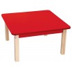 Table carrée colorée - de 40 à 58 cm