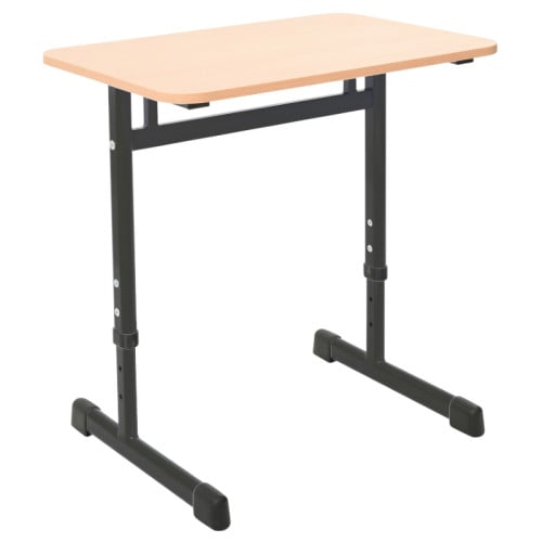 Table scolaire 1 place réglable T3 à T7