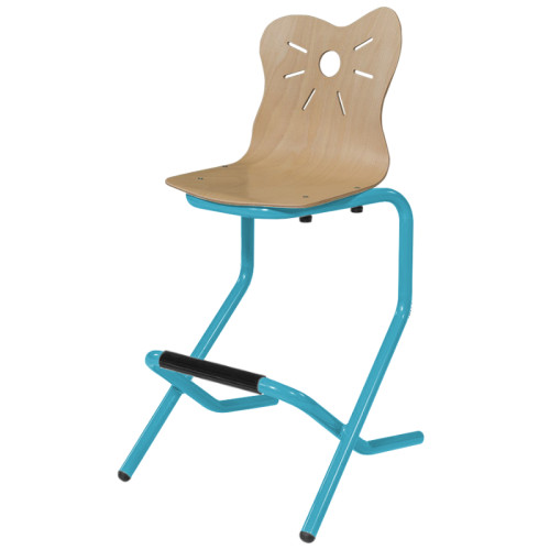 Chaise haute cantine maternelle