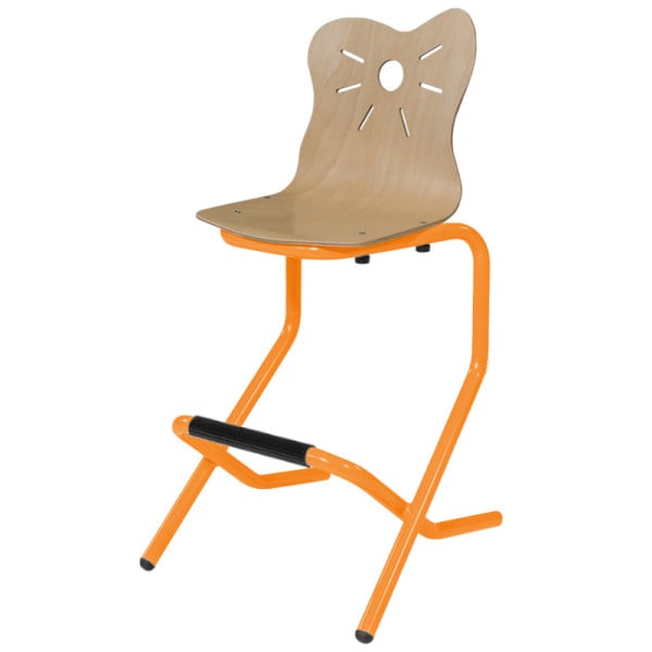 Chaise haute cantine maternelle