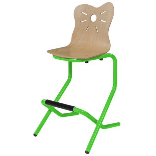 Chaise haute cantine maternelle