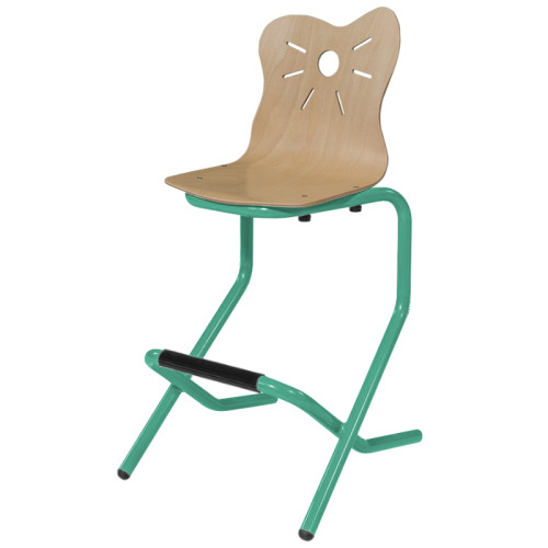 Chaise haute cantine maternelle