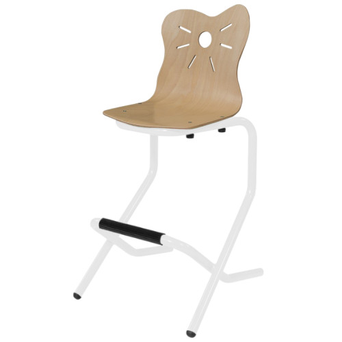 Chaise haute cantine maternelle