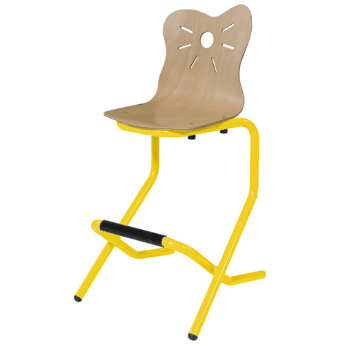 Chaise haute cantine maternelle