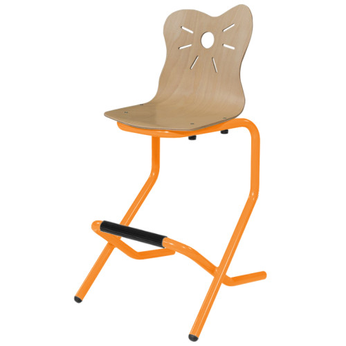 Chaise haute cantine maternelle