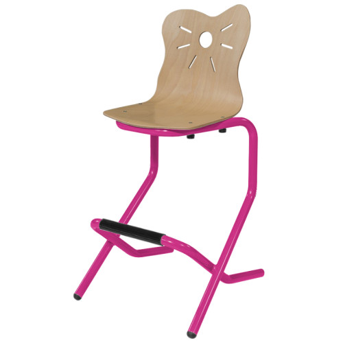Chaise haute cantine maternelle