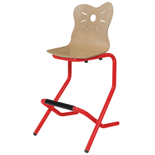Chaise haute cantine maternelle