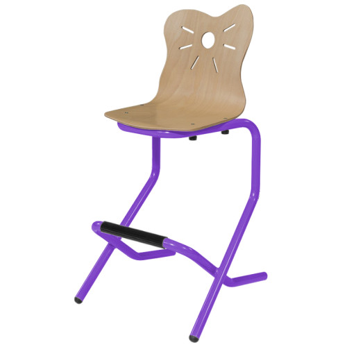 Chaise haute cantine maternelle