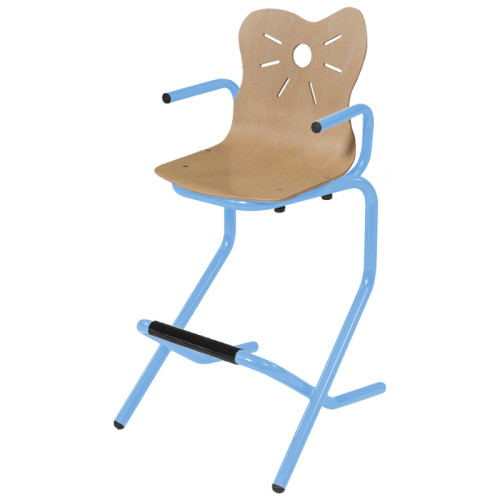 Chaise haute à coque maternelle