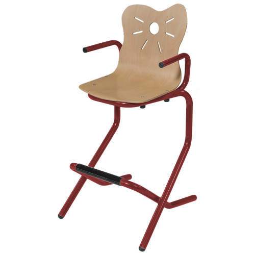 Chaise haute à coque maternelle