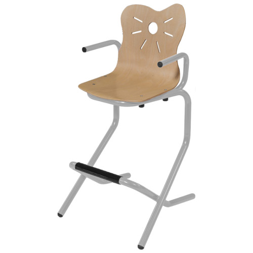 Chaise haute à coque maternelle