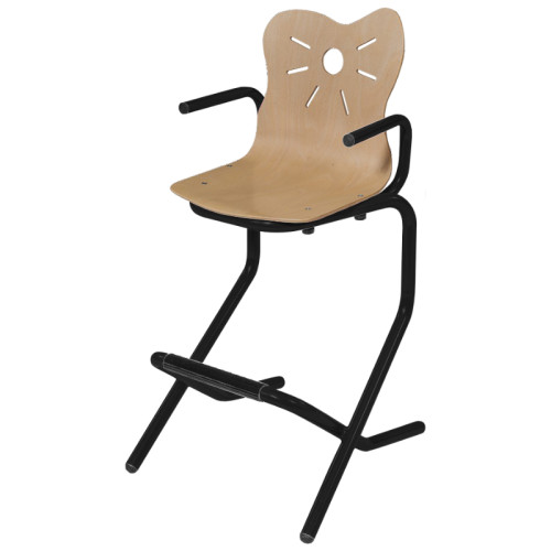 Chaise haute à coque maternelle