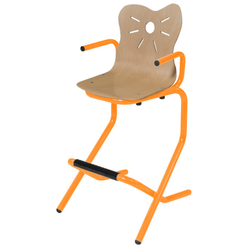 Chaise haute à coque maternelle