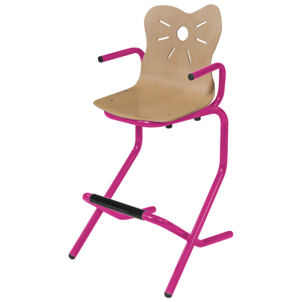 Chaise haute à coque maternelle