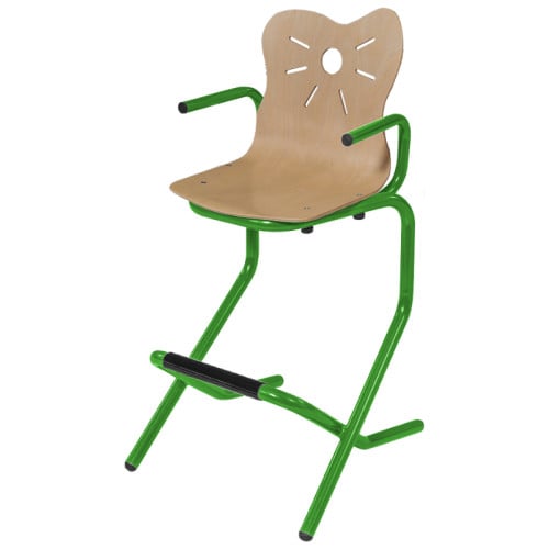Chaise haute à coque maternelle
