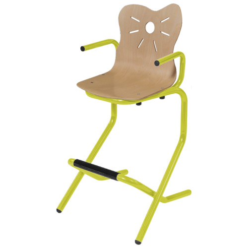 Chaise haute à coque maternelle