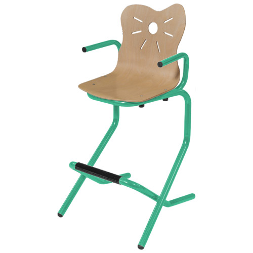 Chaise haute à coque maternelle