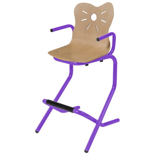 Chaise haute à coque maternelle
