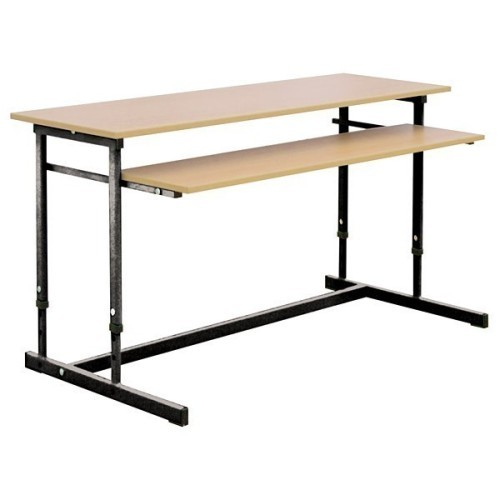 Table informatique scolaire réglable