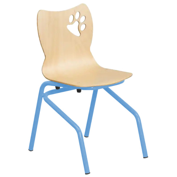 Chaise cantine scolaire maternelle