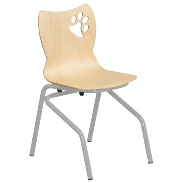 Chaise cantine scolaire maternelle