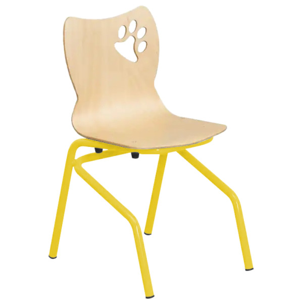 Chaise cantine scolaire maternelle