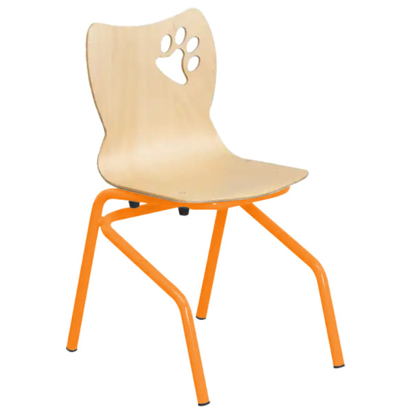 Chaise cantine scolaire maternelle