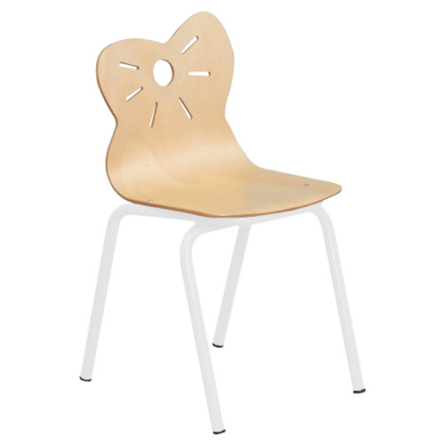 Chaise 4 pieds coque enfant