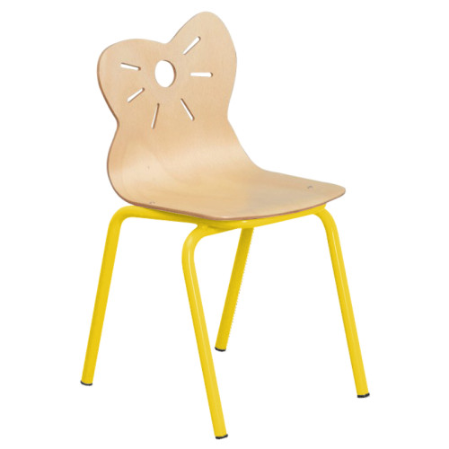 Chaise 4 pieds coque enfant