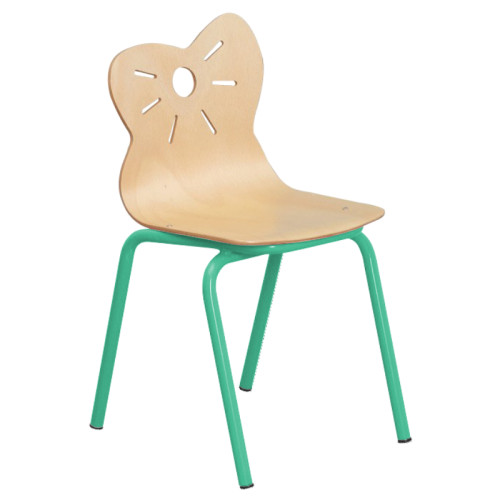 Chaise 4 pieds coque enfant