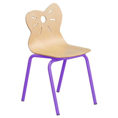 Chaise 4 pieds coque enfant