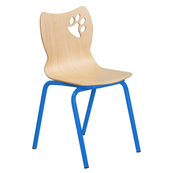 Chaise 4 pieds coque enfant