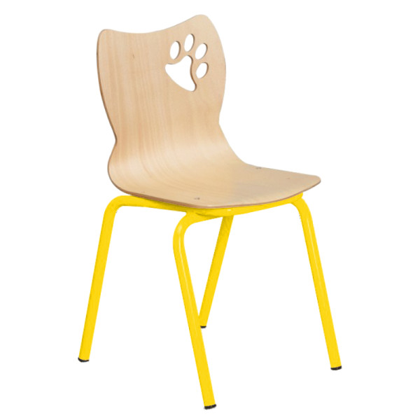 Chaise 4 pieds coque enfant