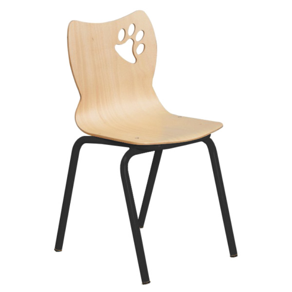 Chaise 4 pieds coque enfant