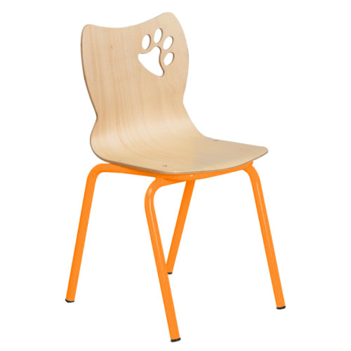 Chaise 4 pieds coque enfant