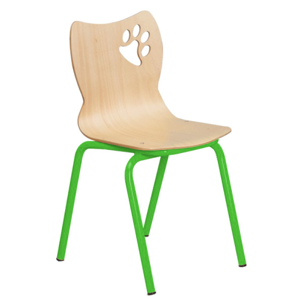 Chaise 4 pieds coque enfant