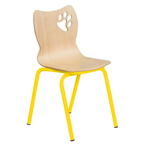 Chaise 4 pieds coque enfant