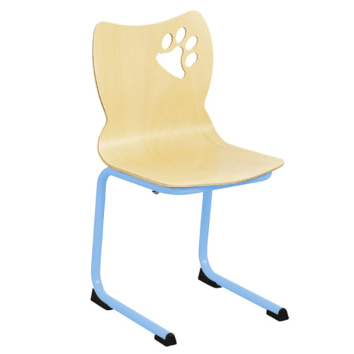 Chaise enfant bleue claire
