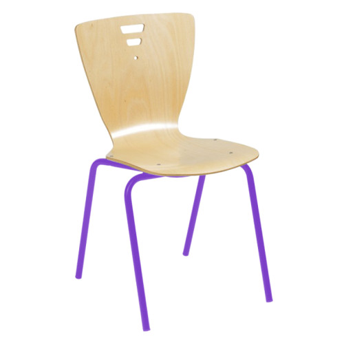 Chaise enfant T6 assise bois