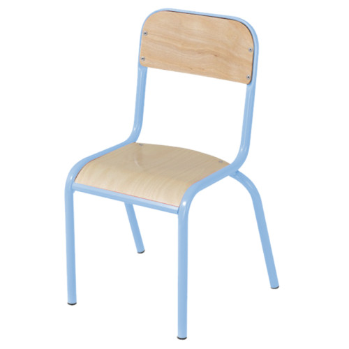 Chaise collectivité assise bois T6