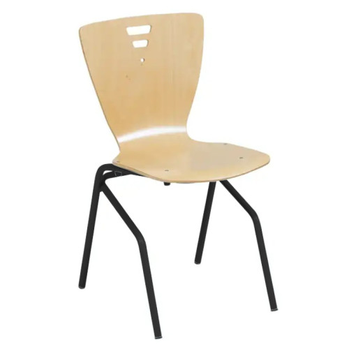 Chaise cantine appui sur table
