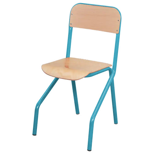 Chaise classe maternelle bleu turquoise